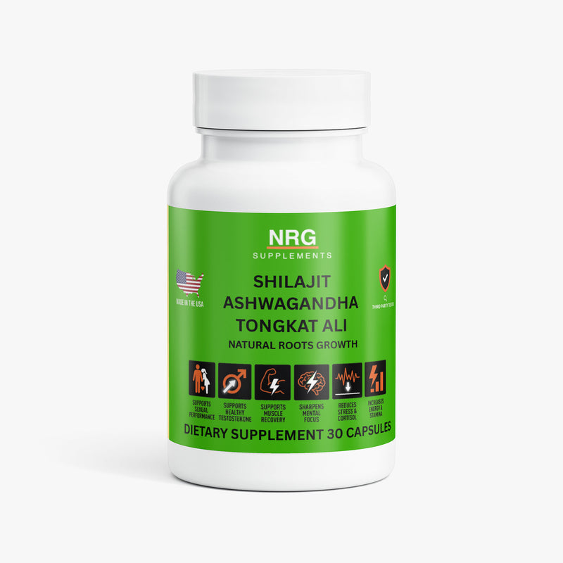 Shilajit Ashwagandha Tongkat ali