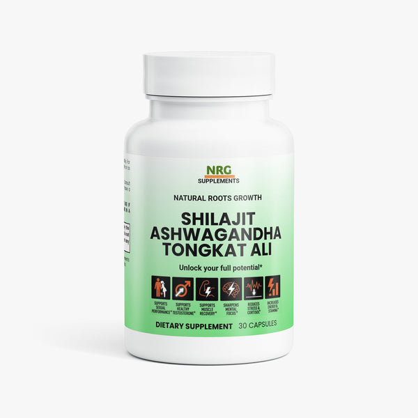 Shilajit Ashwagandha Tongkat ali