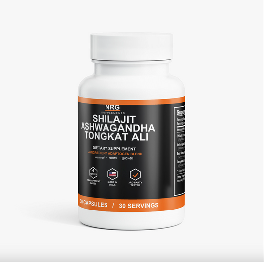 Shilajit Ashwagandha Tongkat Ali